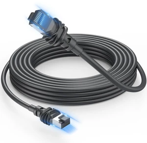 Daqa 50ft Starlink Cable for Gen 3 32ft/50ft/75ft/100ft/150ft, Waterproof Outdoor Starlink Network Cable for Stable RJ45 Connection, Compatible with Starlink GEN 3 Router and Dish Daqa 50ft Starlink Cable for Gen 3 32ft/50ft/75ft/100ft/150ft, Waterproof Outdoor Starlink Network Cable for Stable RJ45 Connection, Compatible with Starlink GEN 3 Router and Dish