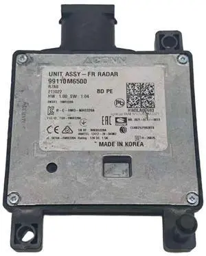 OEM for 2022-2024 Kia Forte Front Radar Cruise Control Distance Sensor 99110M6500 99110-M6500 OEM for 2022-2024 Kia Forte Front Radar Cruise Control Distance Sensor 99110M6500 99110-M6500