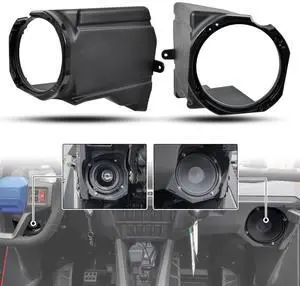 UTVSXPERT 5" Under Dash Speaker Pods for Polaris RZR PRO XP/ XP4 / R/Turbo R 2020-2024 Accessories, Durable Polypropylene Dashboard Speaker Enclosure Holders Boxes UTVSXPERT 5" Under Dash Speaker Pods for Polaris RZR PRO XP/ XP4 / R/Turbo R 2020-2024 Accessories, Durable Polypropylene Dashboard Speaker Enclosure Holders Boxes