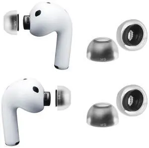 AZLA SednaEarfit MAX for AirPods Pro 3 Replacement Ear Tips for Apple AirPods Pro 3, Medical Silicone Eartip with Pressure-Free Matte Finish, 12H Micro Mesh Filter for Original So AZLA SednaEarfit MAX for AirPods Pro 3 Replacement Ear Tips for Apple AirPods Pro 3, Medical Silicone Eartip with Pressure-Free Matte Finish, 12H Micro Mesh Filter for Original So