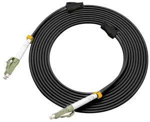 Jeirdus 300Meters LC to LC Outdoor Armored Duplex 50/125 OM2 Fiber Optic Cable Jumper Optical Patch Cord Multimode 300M 984ft LC-LC Jeirdus 300Meters LC to LC Outdoor Armored Duplex 50/125 OM2 Fiber Optic Cable Jumper Optical Patch Cord Multimode 300M 984ft LC-LC