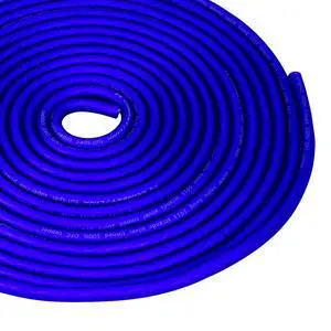 Conext Link 10 FT 4 AWG GA Full Gauge Battery Power Cable Ground Wire Frost Blue OFC Copper Conext Link 10 FT 4 AWG GA Full Gauge Battery Power Cable Ground Wire Frost Blue OFC Copper