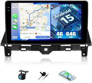 4G+64G Android Car Stereo for Honda Accord 2008 2009 2010 2011 2012 2013 Car Radio with Wireless Carplay Android Auto 10.1 Inch Touch Screen Head Unit Backup Camera WiFi GPS FM RDS Bluetooth 4G+64G Android Car Stereo for Honda Accord 2008 2009 2010 2011 2012 2013 Car Radio with Wireless Carplay Android Auto 10.1 Inch Touch Screen Head Unit Backup Camera WiFi GPS FM RDS Bluetooth