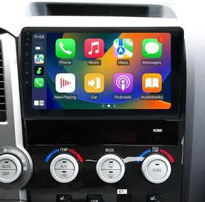 Radio for Toyota Tundra 2007-2013 Car Stereo 10 inch Android 14 Touch Screen Wireless Carplay&Android Auto 8 Core 4G RAM + 64G ROM Bluetooth WiFi GPS SWC FM Backup Camera Head Unit Radio for Toyota Tundra 2007-2013 Car Stereo 10 inch Android 14 Touch Screen Wireless Carplay&Android Auto 8 Core 4G RAM + 64G ROM Bluetooth WiFi GPS SWC FM Backup Camera Head Unit