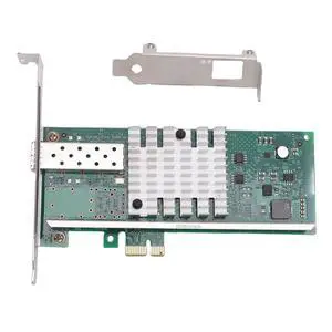 ciciglow 10G PCIE Network Card, PCIE X1 10GB SFP Fiber Ethernet Adapter with 82599EN Chip, for W VMware Server Centos Freebsd ciciglow 10G PCIE Network Card, PCIE X1 10GB SFP Fiber Ethernet Adapter with 82599EN Chip, for W VMware Server Centos Freebsd