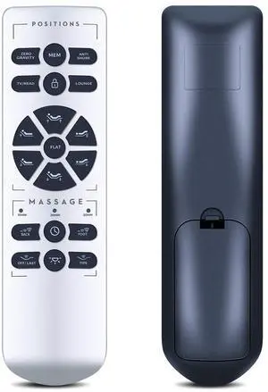 WKOLF Remote Replacement RF.50.19.02 for Malouf Structures M550 M555 (Split Queen) Adjustable Bed Base WKOLF Remote Replacement RF.50.19.02 for Malouf Structures M550 M555 (Split Queen) Adjustable Bed Base