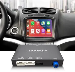 Wireless CarPlay Android Auto Adapter Decoder Retrofit Kit Fits 2012-2016 Dodge Fiat Chrysler Maserati with 8.4'' Screen, Support Voice Control/ AirPlay/ Mirror Link/ Camera/ USB Drive/ Navigat Wireless CarPlay Android Auto Adapter Decoder Retrofit Kit Fits 2012-2016 Dodge Fiat Chrysler Maserati with 8.4'' Screen, Support Voice Control/ AirPlay/ Mirror Link/ Camera/ USB Drive/ Navigat
