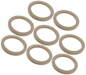INFINAUTO 8 Pcs Universal 6.5 Inch Speaker Subwoofer Mounting Spacer Rings Solid Wood Beige Stylish Design INFINAUTO 8 Pcs Universal 6.5 Inch Speaker Subwoofer Mounting Spacer Rings Solid Wood Beige Stylish Design