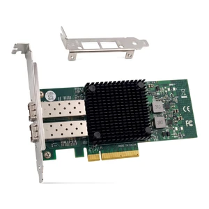 Dual-10Gb SFP+ PCI-E Network Card NIC, Mellanox ConnectX-3 PCI-e 3.0 X8 PCI Express 10 Gigabit Ethernet Server NIC (ST7286-10GB) Dual-10Gb SFP+ PCI-E Network Card NIC, Mellanox ConnectX-3 PCI-e 3.0 X8 PCI Express 10 Gigabit Ethernet Server NIC (ST7286-10GB)
