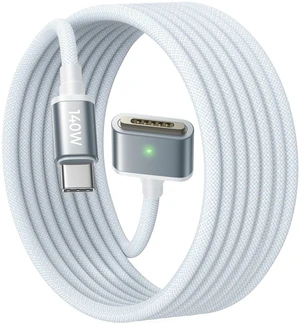 LISEN MacBook Air Charger Magnetic 140W Magsafe 3 Cable, Sky Blue 6.6FT LISEN MacBook Air Charger Magnetic 140W Magsafe 3 Cable, Sky Blue 6.6FT