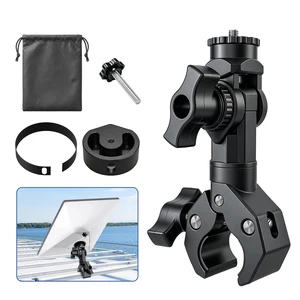 Starlink Mount for Starlink Mini, Single-Clamp Pole Mount Kit for RV Starlink Mount for Starlink Mini, Single-Clamp Pole Mount Kit for RV