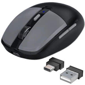 Wireless Bluetooth Mouse,Tri Mode(Bluetooth & USB-C & USB-A) Type-C Cordless Mice with LED,6 Buttons,Rechargeable,Ergonomic Silent Clicks,3200D-PI for PC/Laptop/Tablet/Computer/Mac Multi-Device Wireless Bluetooth Mouse,Tri Mode(Bluetooth & USB-C & USB-A) Type-C Cordless Mice with LED,6 Buttons,Rechargeable,Ergonomic Silent Clicks,3200D-PI for PC/Laptop/Tablet/Computer/Mac Multi-Device