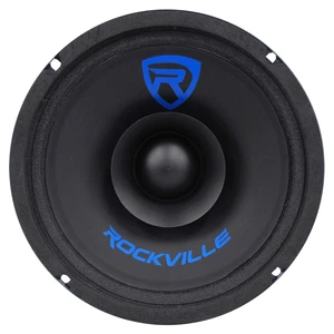 Rockville RM68SP 6.5" High SPL 8-Ohm Midrange Car Speaker, 60 oz Magnet Rockville RM68SP 6.5" High SPL 8-Ohm Midrange Car Speaker, 60 oz Magnet