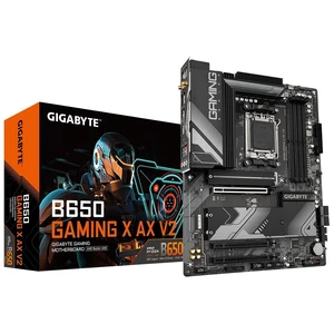 Gigabyte B650 GAMING X AX V2 AMD AM5 Socket Motherboard, ATX, 4x DDR5 Slots, 3x M.2 Sockets, 2x USB-C Port, Fitted I/O Shield, 2.5GbE LAN, Wi-Fi 6E, 1x DisplayPort / 1x HDMI Port Gigabyte B650 GAMING X AX V2 AMD AM5 Socket Motherboard, ATX, 4x DDR5 Slots, 3x M.2 Sockets, 2x USB-C Port, Fitted I/O Shield, 2.5GbE LAN, Wi-Fi 6E, 1x DisplayPort / 1x HDMI Port