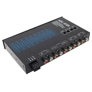 DriSentri 9-Band Car Audio Equalizer, Car Graphic Equalizer EQ W/Front, 9 Band Noise Reduction DSP Car Equalizer for Car Stereo System with Independent Subwoofer Output DriSentri 9-Band Car Audio Equalizer, Car Graphic Equalizer EQ W/Front, 9 Band Noise Reduction DSP Car Equalizer for Car Stereo System with Independent Subwoofer Output