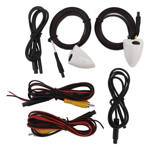 Car Door Blind Spot Side View Camera 2pcs Left Right Night Vision Universal Rear View Backup Cameras 80 Degree Horizontal for Car Truck Trailer Car Door Blind Spot Side View Camera 2pcs Left Right Night Vision Universal Rear View Backup Cameras 80 Degree Horizontal for Car Truck Trailer