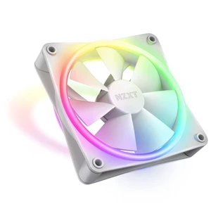 NZXT F120 RGB Duo - 120mm Dual-Sided RGB PC Case Fan - White NZXT F120 RGB Duo - 120mm Dual-Sided RGB PC Case Fan - White