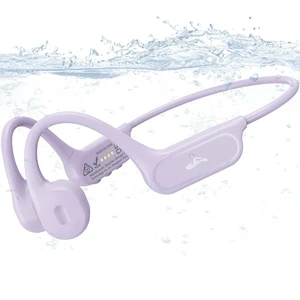 Swimming Headphones, Bone Conduction Headphones Bluetooth 6.1 , IP68 Waterproof Swimming Headphone Underwater, Wireless Sport Open Earphones with MP3 Mode 8GB Memory for Running, Surfing, Purpl Swimming Headphones, Bone Conduction Headphones Bluetooth 6.1 , IP68 Waterproof Swimming Headphone Underwater, Wireless Sport Open Earphones with MP3 Mode 8GB Memory for Running, Surfing, Purpl