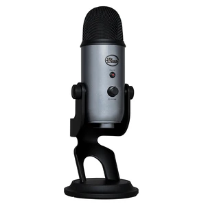 Blue Yeti USB Mic for Recording & Streaming on PC and Mac, 3 Condenser Capsules, 4 Pickup Patterns, Headphone Output and Volume Control, Mic Gain Control, Adjustable Stand, Plug & Play - Lunar Gray Blue Yeti USB Mic for Recording & Streaming on PC and Mac, 3 Condenser Capsules, 4 Pickup Patterns, Headphone Output and Volume Control, Mic Gain Control, Adjustable Stand, Plug & Play - Lunar Gray
