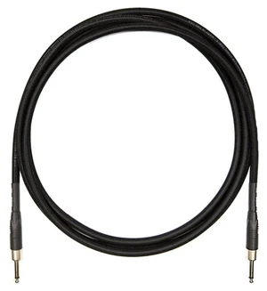 Rattlesnake Cable - 15 Foot Standard Black Guitar Instrument Cable Straight to Straight 1/4-Inch plugs Rattlesnake Cable - 15 Foot Standard Black Guitar Instrument Cable Straight to Straight 1/4-Inch plugs