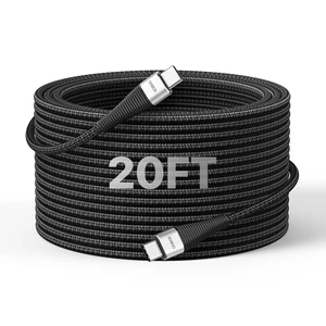 Extra Long USB C Cable 20FT, 100W USB C to USB C Cable Fast Charging Cord Extra Long USB C Cable 20FT, 100W USB C to USB C Cable Fast Charging Cord