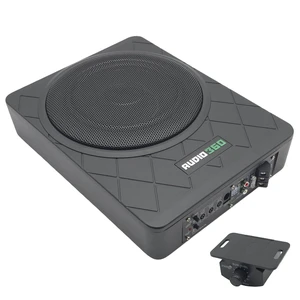 AUDIO360 AD1500US - 1500W 10-Inch Amplified Subwoofer, Under Seat, Adjustable Low Pass Filter, Bass Boost Control, Compact Design - Perfect for Car Audio Systems AUDIO360 AD1500US - 1500W 10-Inch Amplified Subwoofer, Under Seat, Adjustable Low Pass Filter, Bass Boost Control, Compact Design - Perfect for Car Audio Systems
