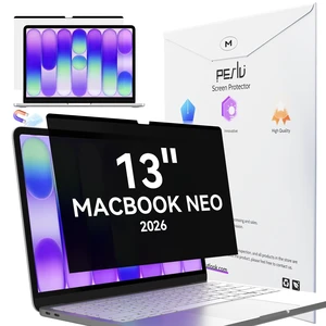 Peslv Magnetic Privacy Screen for Macbook Neo 13 Inch (2026, A18 Pro), Removable Matte Anti Glare Blue Light Protector Private Security Filter for 13inch Mac Laptop Computer Peslv Magnetic Privacy Screen for Macbook Neo 13 Inch (2026, A18 Pro), Removable Matte Anti Glare Blue Light Protector Private Security Filter for 13inch Mac Laptop Computer