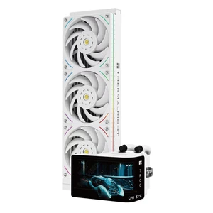 Thermalright-TR Wonder Vision 360 UB ARGB White CPU Water Cooler,6.67-inch Magnetic Curved Screen with 2400x1080 Resolution,AMOLED Display Screen,Liquid CPU Cooler for AM4/AM5, Intel lg Thermalright-TR Wonder Vision 360 UB ARGB White CPU Water Cooler,6.67-inch Magnetic Curved Screen with 2400x1080 Resolution,AMOLED Display Screen,Liquid CPU Cooler for AM4/AM5, Intel lg