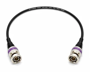 AV-Cables 12G-SDI BNC to BNC Cable, 4855R,15ft, Black AV-Cables 12G-SDI BNC to BNC Cable, 4855R,15ft, Black