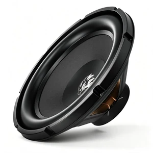 TANVSO ShadowBass Series 12 Subwoofer, 2000W Peak 4 Ohm 12 Inch Car Subwoofer, High-Excursion Woofer with Thick Rubber Surround for Trunk Bass Box & Custom Car Audio, Single TANVSO ShadowBass Series 12 Subwoofer, 2000W Peak 4 Ohm 12 Inch Car Subwoofer, High-Excursion Woofer with Thick Rubber Surround for Trunk Bass Box & Custom Car Audio, Single