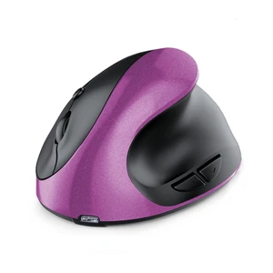 Samudgate Ergonomic Wireless Vertical Mouse - Dual Mode Bluetooth & USB Rechargeable, Silent Operation, Multi-Device Compatible for Mac, PC, Laptop, Tablet, and iPad (Purple) Samudgate Ergonomic Wireless Vertical Mouse - Dual Mode Bluetooth & USB Rechargeable, Silent Operation, Multi-Device Compatible for Mac, PC, Laptop, Tablet, and iPad (Purple)