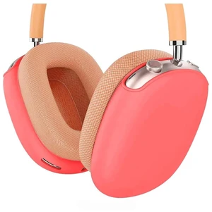 SaharaCase - Liquid Silicone Cover Case for AirPods Max, Orange, (HP00182) SaharaCase - Liquid Silicone Cover Case for AirPods Max, Orange, (HP00182)
