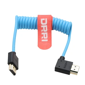 DRRI 2.1 4K@120Hz,8K@60Hz 48Gbps Right HDMI to HMDI Braided Cable for Sony A7iv FX3 FX30 Canon C100 C200 C300 R6 Mark III Z Cam E2 F6 Atmos Ninja Portkeys SmallHD Feelworld Monitor DRRI 2.1 4K@120Hz,8K@60Hz 48Gbps Right HDMI to HMDI Braided Cable for Sony A7iv FX3 FX30 Canon C100 C200 C300 R6 Mark III Z Cam E2 F6 Atmos Ninja Portkeys SmallHD Feelworld Monitor