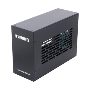 VIKINYEE Thunderbolt 3/4 USB4 to PCIe Expansion Chassis for Laptop and Mini PC, External Enclosure with Dual PCIe Slot Compatible with Decklink Capture Card, for Windows/MacOS/Linux (VK-K2L) VIKINYEE Thunderbolt 3/4 USB4 to PCIe Expansion Chassis for Laptop and Mini PC, External Enclosure with Dual PCIe Slot Compatible with Decklink Capture Card, for Windows/MacOS/Linux (VK-K2L)