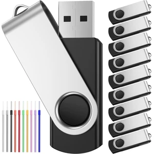 FEBNISCTE USB Flash Drive 512MB 10 Pack Thumb Drives Portable Pen Drives FEBNISCTE USB Flash Drive 512MB 10 Pack Thumb Drives Portable Pen Drives