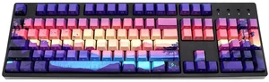 JSJT PBT Keycaps Side/Front Print Keycap Set OEM Profile Non-Backlit Thick Key Caps for Most 60% /87 TKL/104/108 /61 Cherry MX Switch Mechanical Keyboard(Multi-Color) JSJT PBT Keycaps Side/Front Print Keycap Set OEM Profile Non-Backlit Thick Key Caps for Most 60% /87 TKL/104/108 /61 Cherry MX Switch Mechanical Keyboard(Multi-Color)