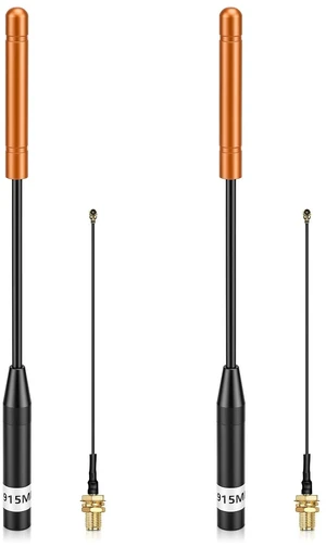 915MHz LoRa Antenna, Whip Antenna 20cm, Meshtastic 10dBi Gain, Orange 2Pcs 915MHz LoRa Antenna, Whip Antenna 20cm, Meshtastic 10dBi Gain, Orange 2Pcs
