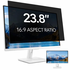QOYZINE 2 Pack 23.8 inch Computer Privacy Screen Filter for 16:9 Aspect Ratio Widescreen Monitor,23.8in Curved Computer Monitor Privacy Shield Anti Glare Eye Protection, Anti-Scratch Removable Protect QOYZINE 2 Pack 23.8 inch Computer Privacy Screen Filter for 16:9 Aspect Ratio Widescreen Monitor,23.8in Curved Computer Monitor Privacy Shield Anti Glare Eye Protection, Anti-Scratch Removable Protect