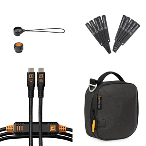 Tether Tools Starter Tethering Kit w/15' USB-C Cable, TetherGuard Bag Tether Tools Starter Tethering Kit w/15' USB-C Cable, TetherGuard Bag