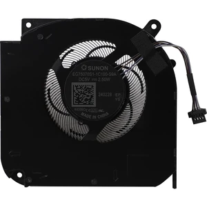CPU Cooling Fan Replacement for TongFang THER7GK5M6-1411 GK5MP6O GK5MP60 Maingear Vector Pro MG-VCP17 EG75070S1-1C100-S9A DC 5V Thickness: 8mm CPU Cooling Fan Replacement for TongFang THER7GK5M6-1411 GK5MP6O GK5MP60 Maingear Vector Pro MG-VCP17 EG75070S1-1C100-S9A DC 5V Thickness: 8mm