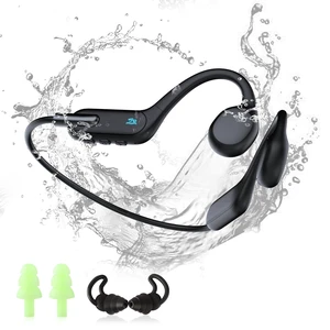 HIFI WALKER Bone Conduction Headphones for Pool and Outdoor Sports, Open-Ear Waterproof Headphones with Built-in MP3 and Bluetooth HIFI WALKER Bone Conduction Headphones for Pool and Outdoor Sports, Open-Ear Waterproof Headphones with Built-in MP3 and Bluetooth