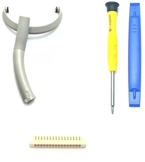 Shenligod WH-1000 XM5 Headband Hanger Bracket, Swivel Hinge with 16-Pin Jack Plug, Replacement Parts for Sony WH-1000XM5 Headphones (Platinum Silver, Right) Shenligod WH-1000 XM5 Headband Hanger Bracket, Swivel Hinge with 16-Pin Jack Plug, Replacement Parts for Sony WH-1000XM5 Headphones (Platinum Silver, Right)