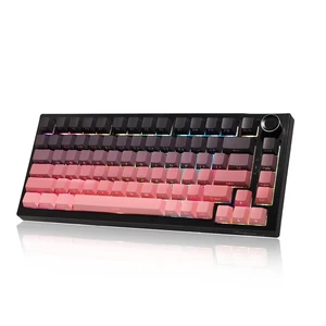 Itigoitie 75% Wireless Gaming Mechanical Keyboard,TriMode 2.4G/USBC/BT5.3,8000mAh Hot Swappable Custom Keyboard,Linear Switch,Gasket Mounted,RGB Backlit,PBT Keycaps,CNC Knob for Mac/Win/Android Itigoitie 75% Wireless Gaming Mechanical Keyboard,TriMode 2.4G/USBC/BT5.3,8000mAh Hot Swappable Custom Keyboard,Linear Switch,Gasket Mounted,RGB Backlit,PBT Keycaps,CNC Knob for Mac/Win/Android