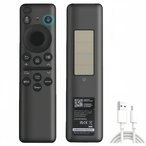 BN59-01480A TM2360E Solar Voice Remote Control Replacement for Samsung Smart TV, AI Bluetooth Remote with USB-C Charging, Compatible with 2023-2026 Neo QLED, OLED, Frame, Crystal UHD, QLED 4K 8K BN59-01480A TM2360E Solar Voice Remote Control Replacement for Samsung Smart TV, AI Bluetooth Remote with USB-C Charging, Compatible with 2023-2026 Neo QLED, OLED, Frame, Crystal UHD, QLED 4K 8K