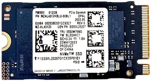 Samsung PM9B1 512GB NVMe SSD, M.2 2242 PCIe Gen4x4, 3D TLC NAND (OEM New) Samsung PM9B1 512GB NVMe SSD, M.2 2242 PCIe Gen4x4, 3D TLC NAND (OEM New)