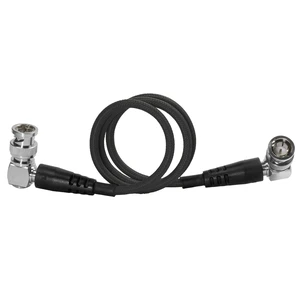 KONDOR BLUE ^^ 22" 12G SDI Cable with Straight to Right-Angle Connectors for 4K 60p Camera Monitors and Transmitters ^^ High-Speed, 4K 60P,and 8K 30P Video formats ^^ Black KONDOR BLUE ^^ 22" 12G SDI Cable with Straight to Right-Angle Connectors for 4K 60p Camera Monitors and Transmitters ^^ High-Speed, 4K 60P,and 8K 30P Video formats ^^ Black