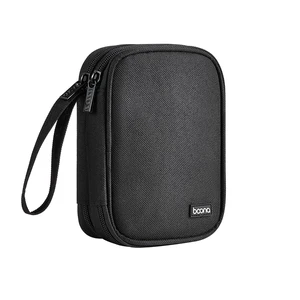 External Hard Drive Carring Case, Dual-Layer Waterproof Shockproof Oxford Storage Bag for Travel & Office Organizing HDD/USB/Cables, Fits 2.5 Inch HDD, Black External Hard Drive Carring Case, Dual-Layer Waterproof Shockproof Oxford Storage Bag for Travel & Office Organizing HDD/USB/Cables, Fits 2.5 Inch HDD, Black