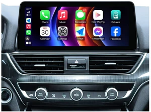 Car Radio for Honda Accord 2018-2022: 12.3'' HD Touchscreen Stereo with Wireless CarPlay Android Auto BT5.0 5G WiFi GPS Navigation DSP RDS FM AM Backup Camera Car Radio for Honda Accord 2018-2022: 12.3'' HD Touchscreen Stereo with Wireless CarPlay Android Auto BT5.0 5G WiFi GPS Navigation DSP RDS FM AM Backup Camera