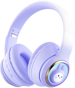 YLFASHION Kids Bluetooth Headphones with Colorful LED Lights YLFASHION Kids Bluetooth Headphones with Colorful LED Lights