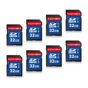 SD Card 32GB, 8-Pack UHS-I Class 10 MLC Flash Memory Cards, High Speed Full HD Video Recording Secure Digital Cards for Camera DSLR Action Cam Camcorder Phone Digital Device SD Card 32GB, 8-Pack UHS-I Class 10 MLC Flash Memory Cards, High Speed Full HD Video Recording Secure Digital Cards for Camera DSLR Action Cam Camcorder Phone Digital Device
